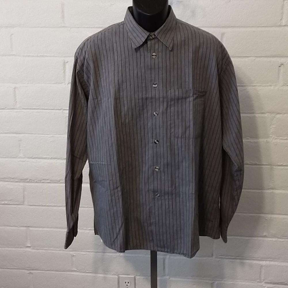 Burberry Dress Shirt Large Button Down